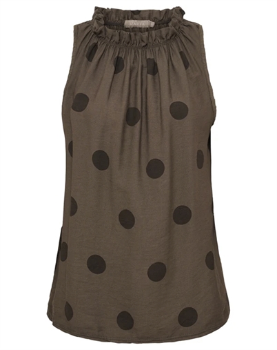 Marta du Chateau - MDCLucina Top - Brown